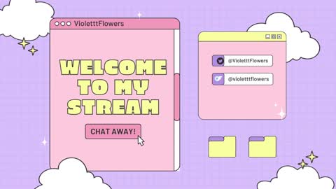 Violet Flowers online show from September 24, 2:24 pm