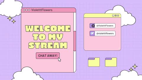 Violet Flowers online show from September 15, 1:51 am