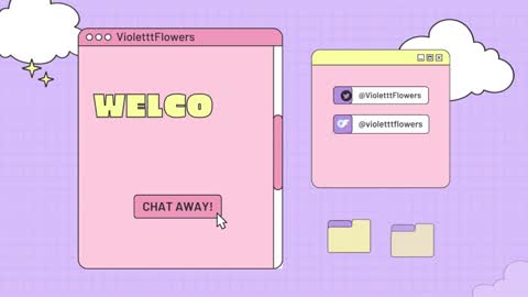 Violet Flowers online show from January 11, 2:30 am
