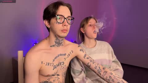 Snapshot of worldofllove chatting on February 12, 12:58 am Arnika and Simon online show from February 12, 12:58 am