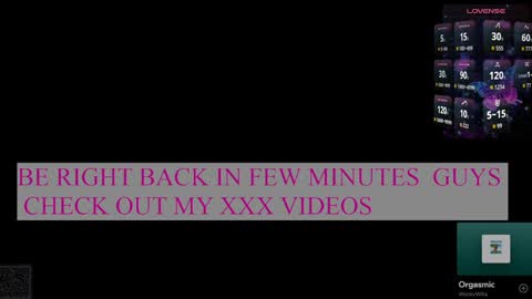 Snapshot of xclusivesecrets chatting on September 24, 8:04 pm spoil me here online show from September 24, 8:04 pm