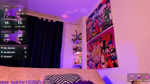 Snapshot of yeye_scs chatting on October 5, 4:10 am Luna online show from October 5, 4:10 am