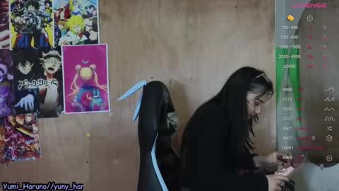 Snapshot of yuny_haruno chatting on February 25, 2:37 pm Haruno online show from February 25, 2:37 pm