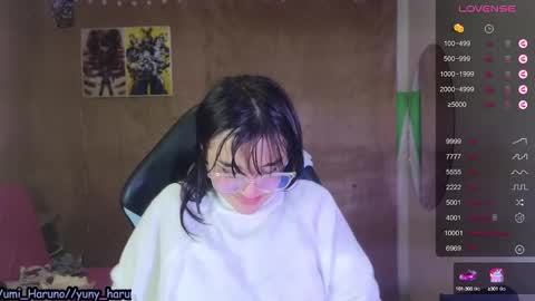 Snapshot of yuny_haruno chatting on February 5, 8:57 pm Haruno online show from February 5, 8:57 pm