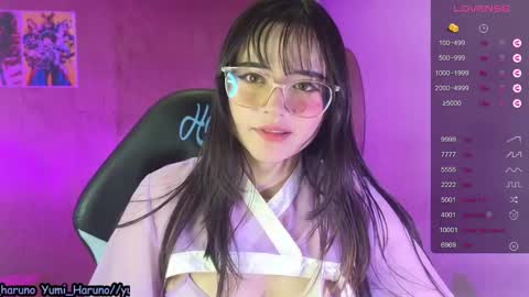 Snapshot of yuny_haruno chatting on February 4, 6:17 pm Haruno online show from February 4, 6:17 pm
