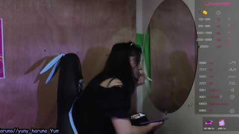 Snapshot of yuny_haruno chatting on February 26, 2:49 pm Haruno online show from February 26, 2:49 pm
