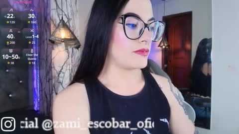 Snapshot of zami_escobar_of chatting on October 4, 9:45 pm online show from October 4, 9:45 pm